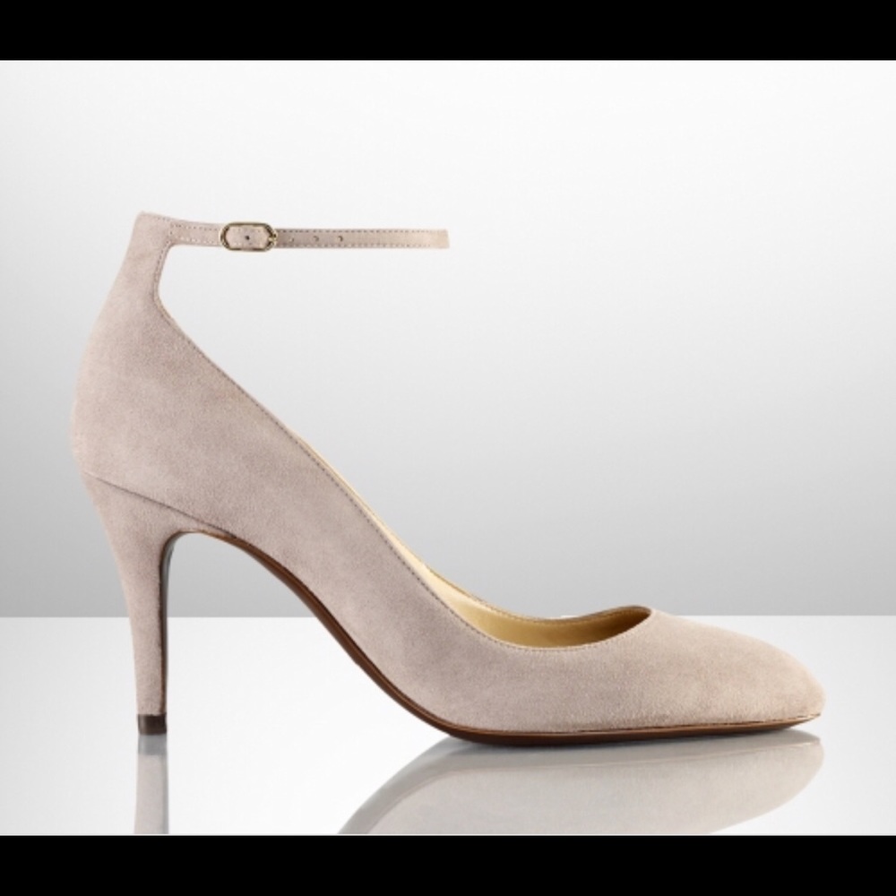 Ralph Lauren Collection Suede Pump